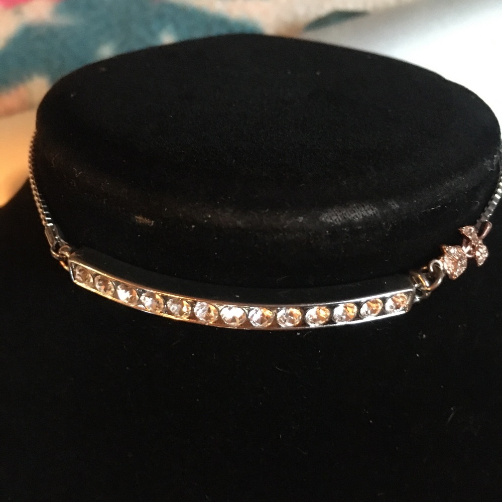 Swarovski “Grandma ” Silver tone Adjustable Bracelet